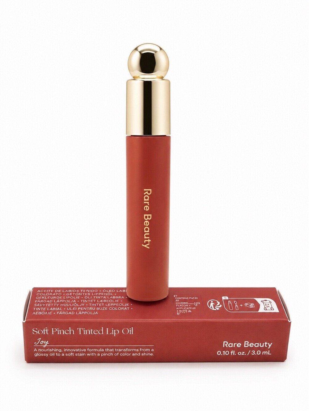 Rare Beauty Soft Pinch Tinted Lip Oil Joy 0.10oz 3ml Hydrating New In Box